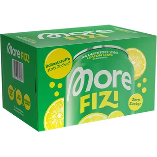More Nutrition FIZI, 6x 330ml - White Peach