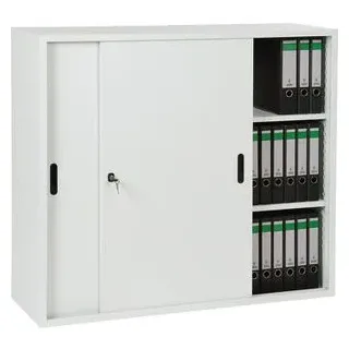 Gürkan Aktenschrank 120 x 45 x 109 cm grau
