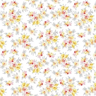 Sovie HORECA Tischdecke Alena aus Linclass® Airlaid 80 x 80 cm, 20 Stück Hochzeit Frühling Blumen