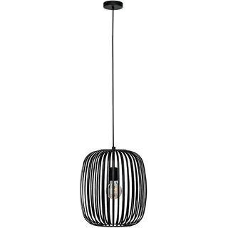 EGLO Romazzina 1-flg. Ø33 cm rund schwarz