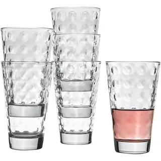 LEONARDO OPTIC Longdrinkglas 0,3 l 6 St.