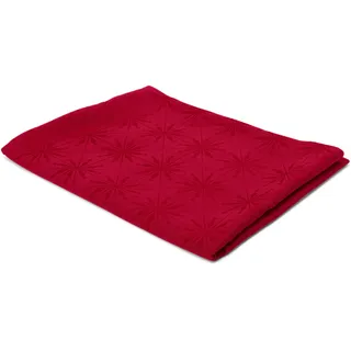 Tchibo - Jacquard-Tischdecke - rot