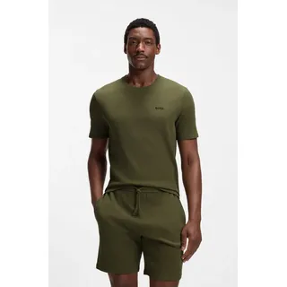 Boss Waffle T-Shirt Grün/Khaki L