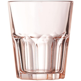 Arcoroc Granity-Becher aus Glas, Rosa, 35 cl