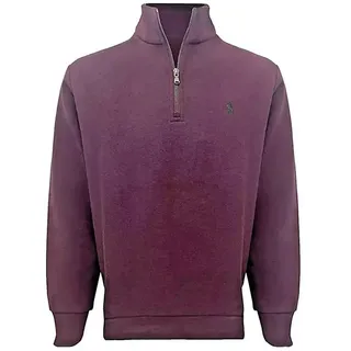 Polo Ralph Lauren Troyer Half Zip Pullover Sweatshirt Entspannter Schnitt, Stehkragen, Halbreißverschluss bunt M