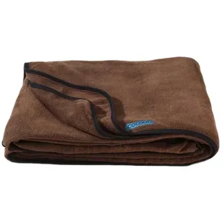 Cocoon Fleece Decke 200 x 160 cm Braun