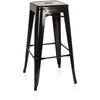 HJH Office Vantaggio High 77 cm Schwarz