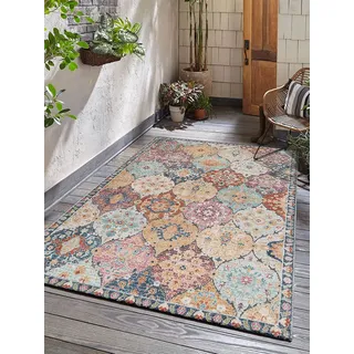 The CarPET Palma Outdoor-Teppich 80 x 300 cm Mehrfarbig