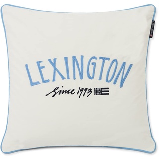 Lexington Kissenbezug 50x50 seit 1993 weiß/blau