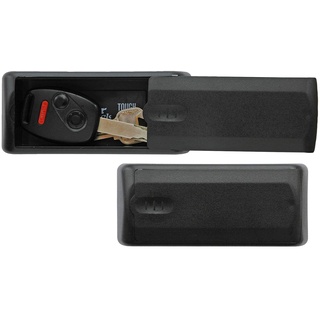 MASTER LOCK Magnetischer Schlüsselkasten [Autoschlüssel safe] 207EURD – Ideal, um Autoschlüssel zu verstecken, Schwarz, 11,9 cm x 5,1 cm x 2,9 cm