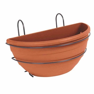 Jardifer Halbschale und Haken zum Einhängen 35 cm