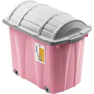 Pafen Piraten Spielzeugkiste 58 x 42 x 37,5 cm 1-tlg. rosa