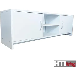 Hti-Living Thekla 12037 Lowboard 120 x 30 x 37,5 cm Weiß Spanplatte