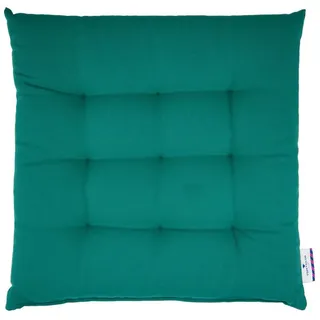 Tom Tailor Sitzkissen, Blau, Textil, 40x5x40 cm, Oeko-Tex® Standard 100, Wohntextilien, Kissen, Sitzkissen