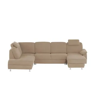 meinSofa Wohnlandschaft  Oliver , braun , Maße (cm): B: 300 H: 85 T: 202.0