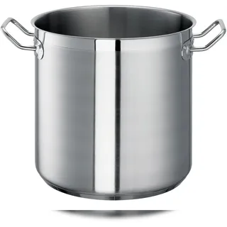 GastroSUS Suppentopf Chef, Edelstahl, 24 cm, ca. 10,8 Liter, induktions-, backofen-, spülmaschinengeeignet