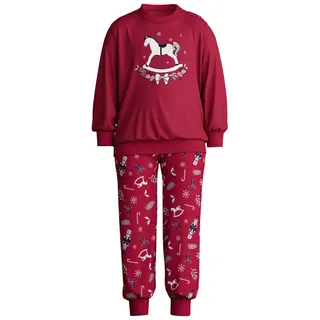 CALIDA Pyjama in deep red | Gr.: 104/110
