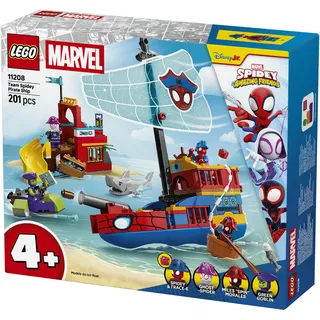 LEGO Marvel Spidey und seine Super-Freunde Piratenschiff von Spideys Team 11208
