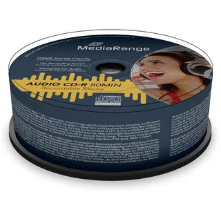 MediaRange CD-R 80min, 25 Stück(e)