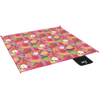 OEM Picknickdecke Tutti Frutti bunt 200 x 200 cm