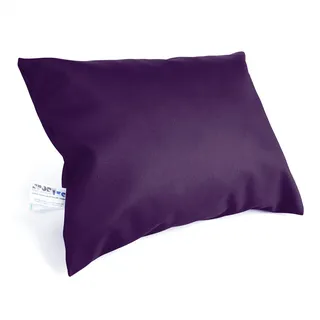 Sport-Tec Kopfkissen, Couchkissen, Therapiekissen, Sitzkissen, Stützkissen aus Kunstleder, 45x35x9 cm, Aubergine - Plum