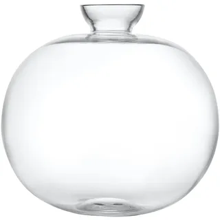 blomus Vase -AVO- | Handgefertigte Glasvase Rund | Avocadovase aus mundgeblasenem Glas | Größe M 15Øx15H cm