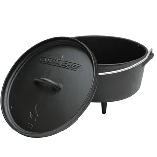 Camp Chef Classic Deep Dutch Oven SDO-10D Gusseisen Topf Schmortopf Gusstopf