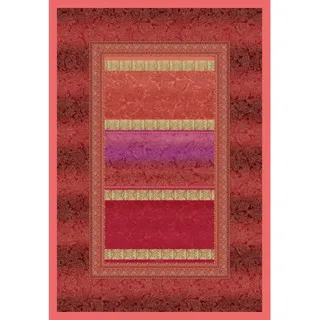 Bassetti Plaid Monreale, Türkis, Textil, Ornament, 135x190 cm, Wohntextilien, Decken, Plaids