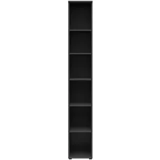 milino Bücherregal 30 x 40 x 195 cm Anthrazit