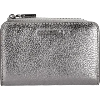 Coccinelle Metallic Soft Geldbörse Damen silber