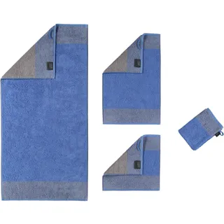 Cawö Handtücher Luxury Home Two-Tone 590 blau - 17