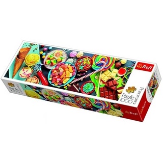 Trefl Puzzle 1000 - Puzzle 1000 Panorama  Süßigkeiten (Puzzle)