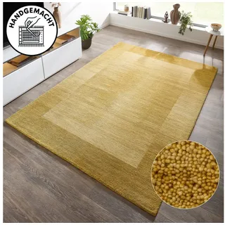 THEKO Gabbeh Super Bettumrandung 60 x 90 cm Gelb