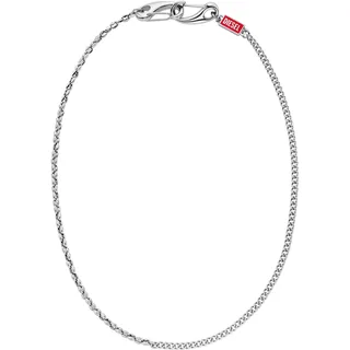 Diesel Collier DX1695040 Silber / Edelstahl