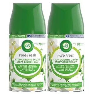 Air Wick Freshmatic Nachfüller Pure Fresh Jasmin, 2er Pack (2 x 250 ml)