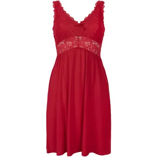 Hunkemöller Slipdress Nora Lace - Tango red - M - M