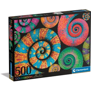 Clementoni Curly Tails Puzzle 500 Teile - Puzzle 500 Teile Kinder & Erwachsene in 49 x 36 cm - Kinder Puzzle von Clementoni 35519