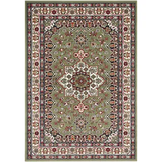 Nouristan Parun Kurzflorteppich 80 x 150 cm Grün