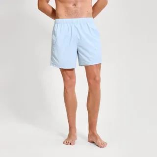 Badeshorts ELLESSE "ALENZA SWIM SHORT", Herren, Gr. XL, N-Gr, blau (light blau), Obermaterial: 100% Polyamid, Badehosen Badeshorts, sportlicher Stil, aus Polyamid, leichtes Design, komfortabler Sitz
