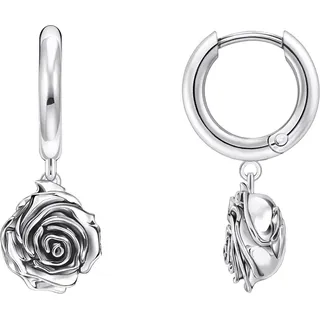 Thomas Sabo Creolen Midnight Rose silber 75763721 onesize