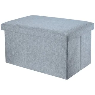 Intirilife Sitzbank Faltbar Grau 49 x 30 x 30 cm