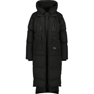 Alife & Kickin ALIFE and Kickin RihannaAK A Puffer Coat Damen Steppjacke, Winterjacke gefütterte Jacke & Schwarz – XL