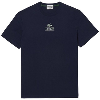 Lacoste T-Shirt T-Shirt (1-tlg) blau S