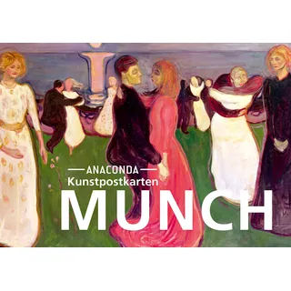 Anaconda Postkarten-Set Edvard Munch
