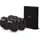 4er Set schwarz