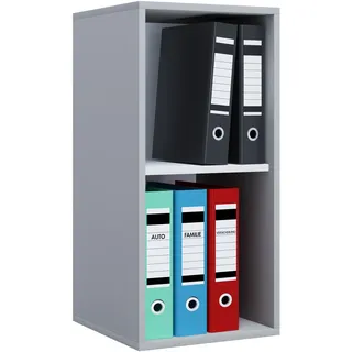 VCM Lona I Aktenregal 35,3 x 37 x 74 cm grau