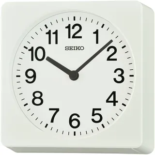 Seiko Quarz-Wanduhr 19,5 cm 6,1 weiß
