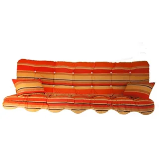 Kühnemuth Auflagekissen Auflagen Set Hollywoodschaukel Sitzkissen 150x50 cm Design 850 150 cm x 50 cm