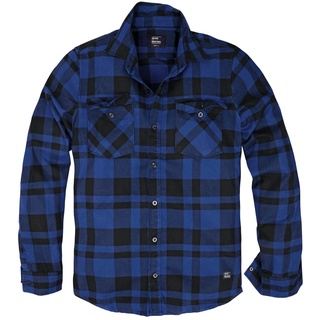 Vintage Industries Austin Check Shirt blau, Größe S
