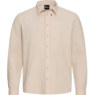 Jack Wolfskin Prelight Suncool Langarmhemd Beige XXL